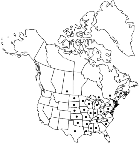 Ageratina altissima var. altissima distribution map 2006